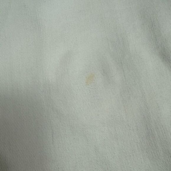 Driftwood Anthropology White cuffed jeans crops size 32 - Picture 15 of 15